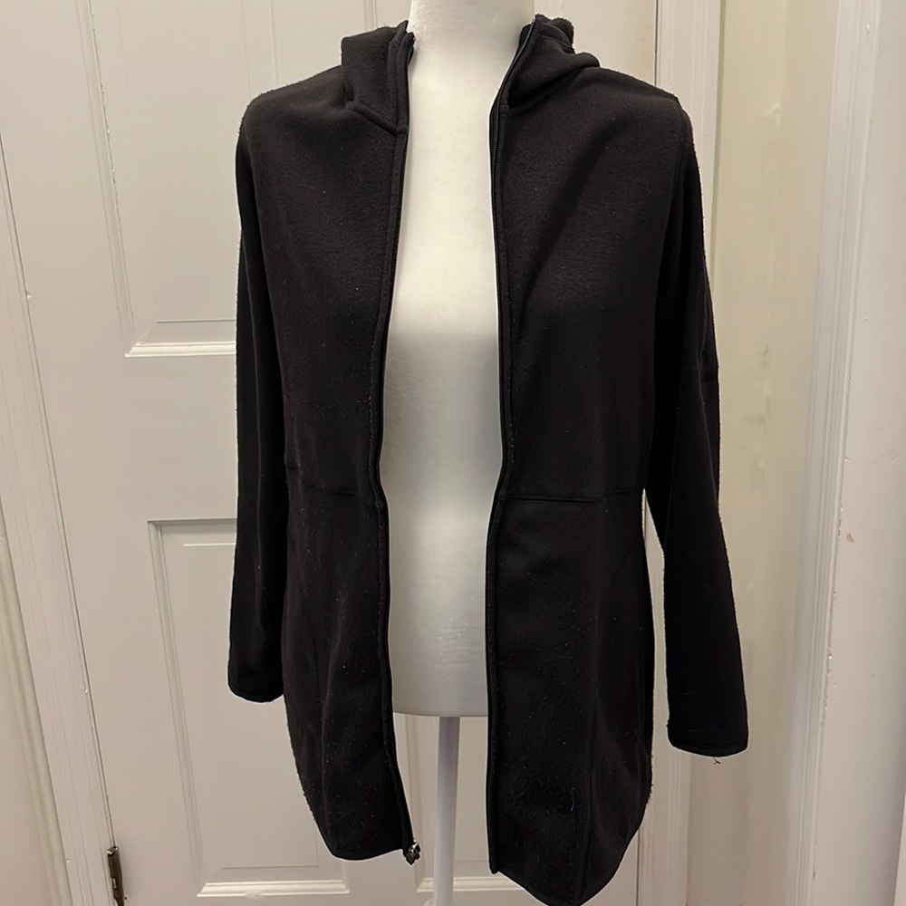 Tek-Gear Black Zip-up Fleece